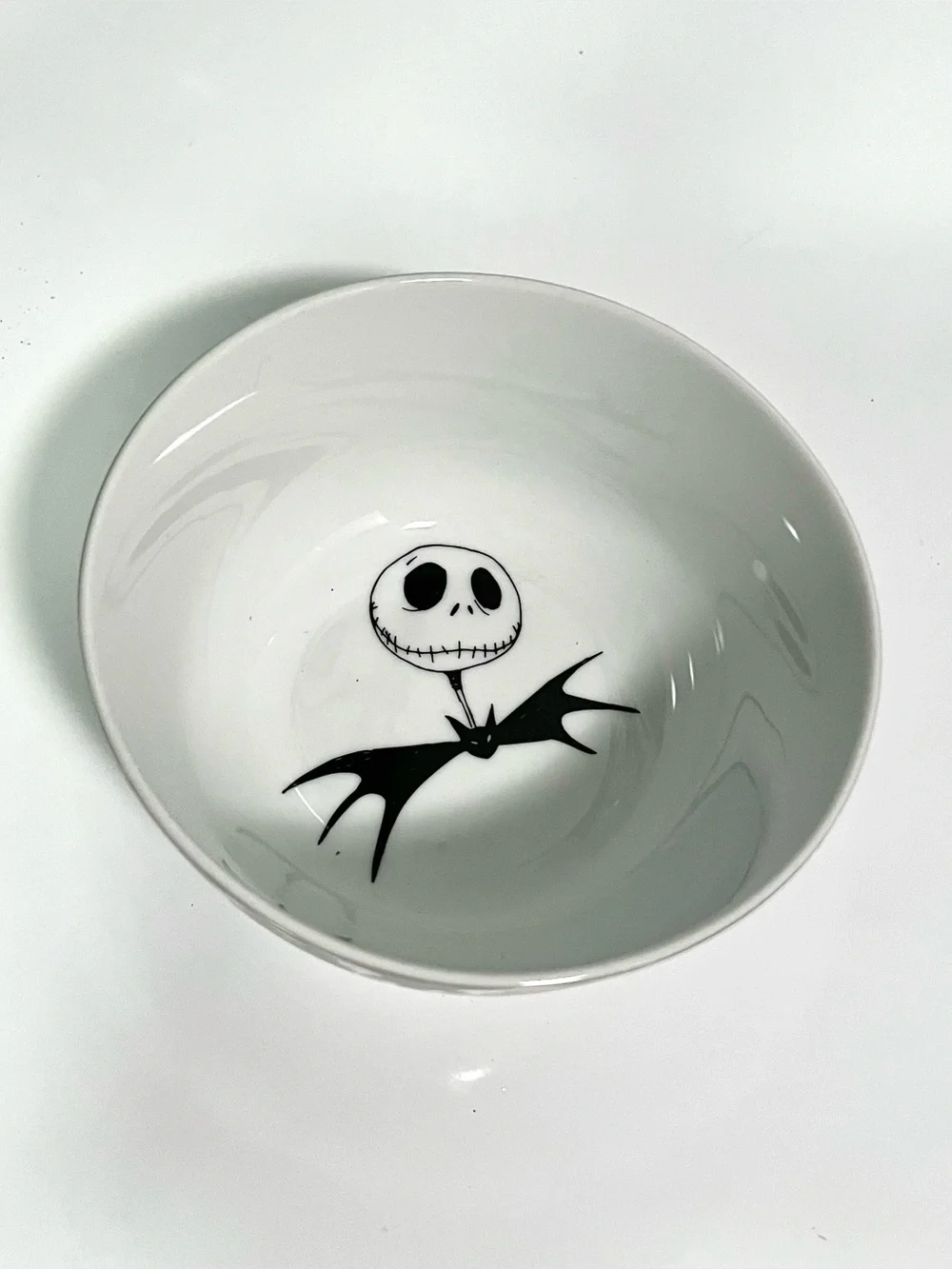Disney's The Nightmare Before Christmas ceramic bowl with Jack Skellington